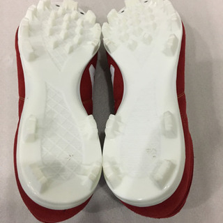 【新品未使用】TEPPEN 野球スパイク 赤 26cm ベルト式 軽量モデル 野球 SSK エスエスケイ スパイク ポイントスパイク ブロックソール