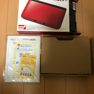 ニンテンドー3ds LL レッドブラックの画像