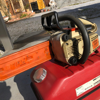 STIHLスチール製チェーンソー009ジャンクでの画像