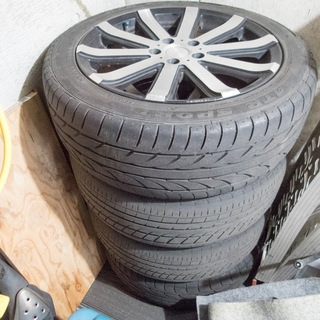 225/50R18 4本 タイヤ＆ホイール エルグランドE51に使用