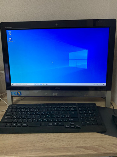 デスクトップパソコン 富士通 1TB windows 10 中古