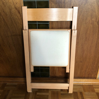 無印良品　折りたたみ椅子の画像