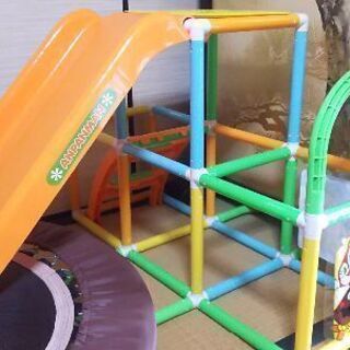 アンパンマン 滑り台付きジャングルジム