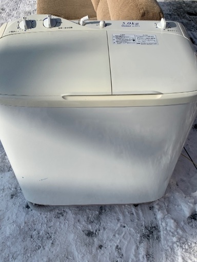 本日限り　2槽式洗濯機　5キロ　2007年　中古