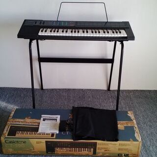 CASIO キーボード カシオトーン CT-390 純正スタンド...