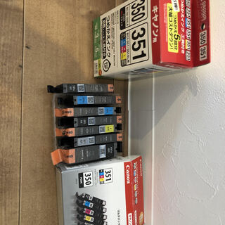 BCI-351+350　キャノンプリンターインク　純正品もあります。