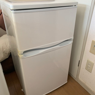 単身用！2ドア冷蔵庫！美品！の画像