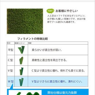 人工芝 端切れの画像