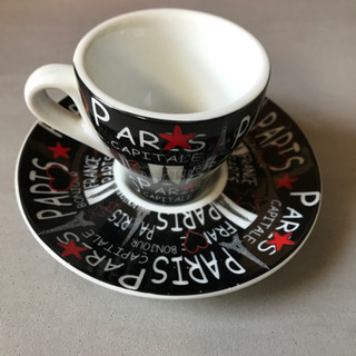 未使用　フランス土産　エスプレッソカップ