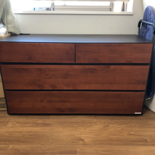 日本製 チェスト タンス 引き出し 4杯 3段