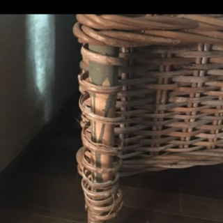 IKEAラタンチェア4脚の画像