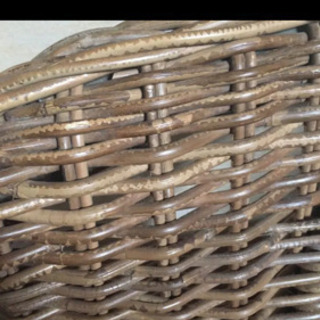 IKEAラタンチェア4脚の画像