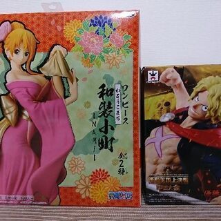最終値下げ❗ ★ワンピース  フィギュア  ナミ  サボの2点セ...