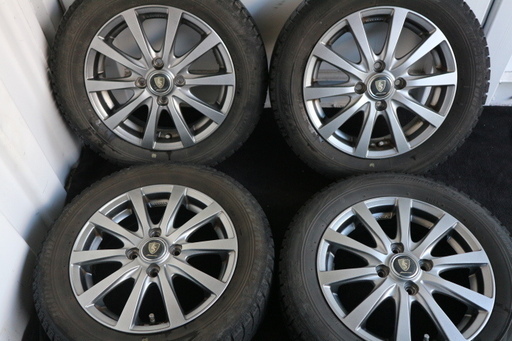 ★MANARAY SPORT クール　冬用スタッドレス　アルミ★14インチ★PCD100　4穴★165/65R14　79Q★計4本セット