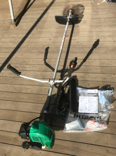 日立24cc草刈機 1度だけ使用、美品