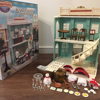 【取引終了】シルバニアファミリー【街のすてきなレストラン】　中古品