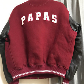PAPAS パパス  背面ロゴ入 ☆ほぼ未使用☆の画像