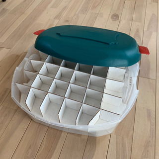 【終了】収納ケース（二段仕切りあり）の画像