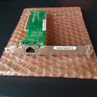 中古コレガ製増設PCI -EネットワークアダプターLANカードの画像