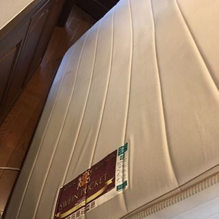 値下げ！！日本製 高衛生ダブルベットマットレスの画像