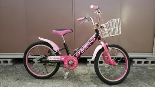 【ご商談中】18インチ女の子の自転車(^_^)
