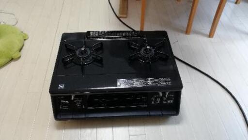 美品❗パロマ　2口ガスコンロ　プロパンガス用