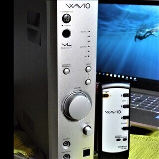 打合中 WAVIO(オンキョーMA-500U)★USB-AUDIO(再生)+アンプ ※Windows10《OK》の画像