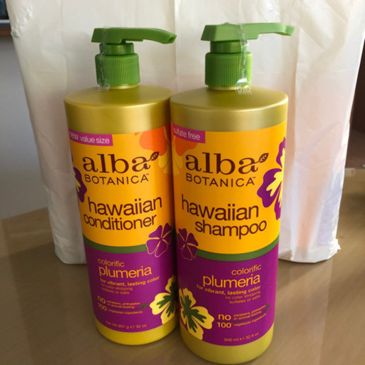 アルバボタニカのシャンプー 　ヘアコンディショナー