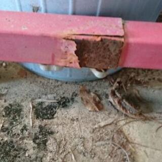 自立式バスケットゴールもらってくださいの画像