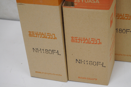 長期保管品 GSユアサ 高圧ナトリウムランプ NH180F・L 180W 電球 ライト ☆ PayPay(ペイペイ)決済可能 ☆ 札幌市 清田区 平岡
