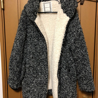 ボア付きジャケット