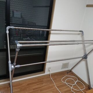 0円 一人暮らしに最適 室内物干し竿