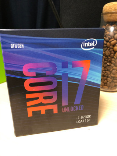 PCパーツ intel i7-9700k