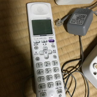 シャープ　デジタルコードレス電話器の画像