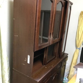 解体した家具の運搬廃棄を願います。