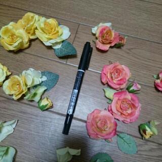造花 リメイク ハンドメイド 資材の画像