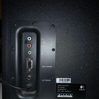 ★無料★LOGICOOL★ Speaker System,スピーカーの画像