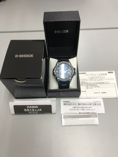 【新品未使用】Gショック GST-B100XB-2AJF 交換OK！！