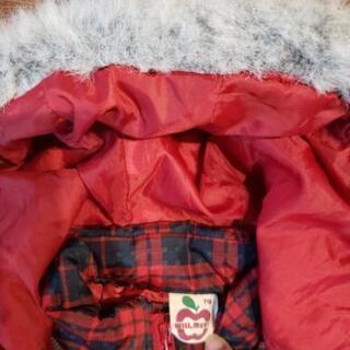 ウィルメリー♡チェック柄ジャンプスーツ♡70サイズの画像