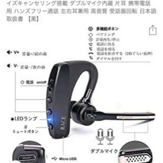 ヘッドセット（ワイヤレス、ブルートゥース）の画像