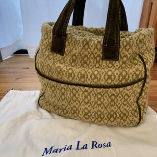 Maria La Rosa トートバッグイタリア製の画像