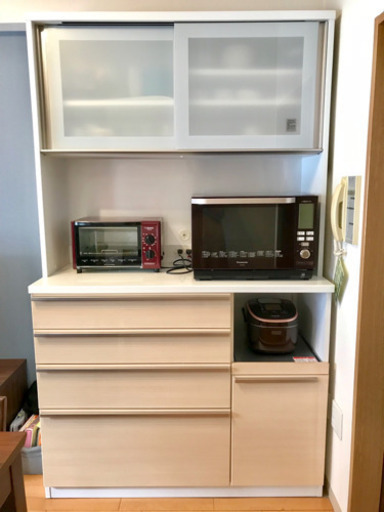 【お引取り先決定】ニトリ キッチンボード(食器棚)