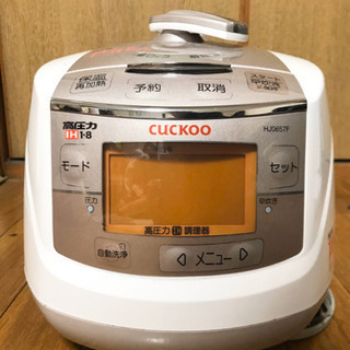クックIH圧力マルチジャー炊飯器の画像