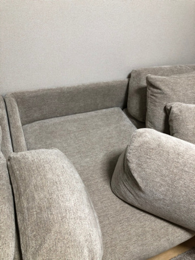 2人掛け　ソファ　