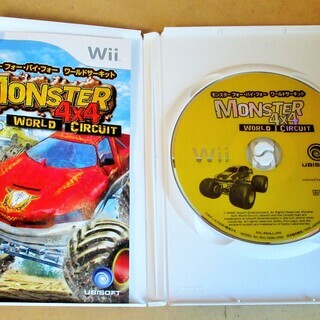☆Wii/MONSTER 4×4 モンスターフォー・バイ・フォー ワールドサーキット◆Wiiでダイナミックオフロードの画像