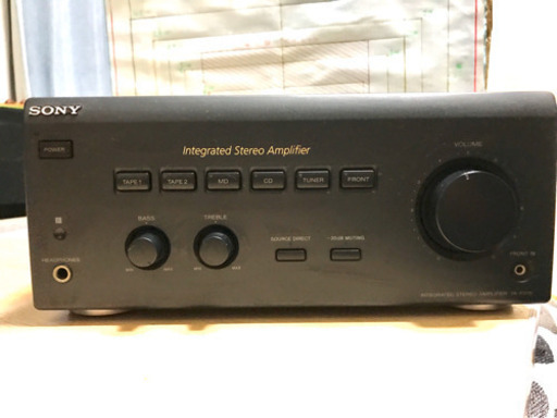 SONYプリメインアンプ