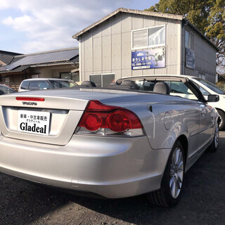 霧島市　H様　■第三者鑑定済　goo鑑定　ボルボ　C70　カブリオレ　電動オープン　諸経費込み　69.8万円　車検2.12　走行10.8万キロ　本革　ナビ　TVの画像