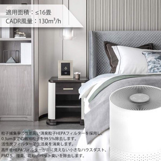 【新品未使用】空気清浄機  ③の画像
