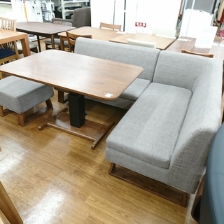 シギヤマ家具　昇降式ダイニング4点セット　【トレファク　川越店】