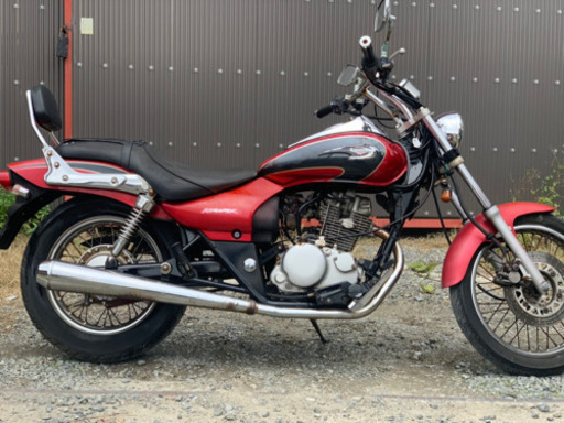 エリミネーター125  かっこいい赤黒カラー！